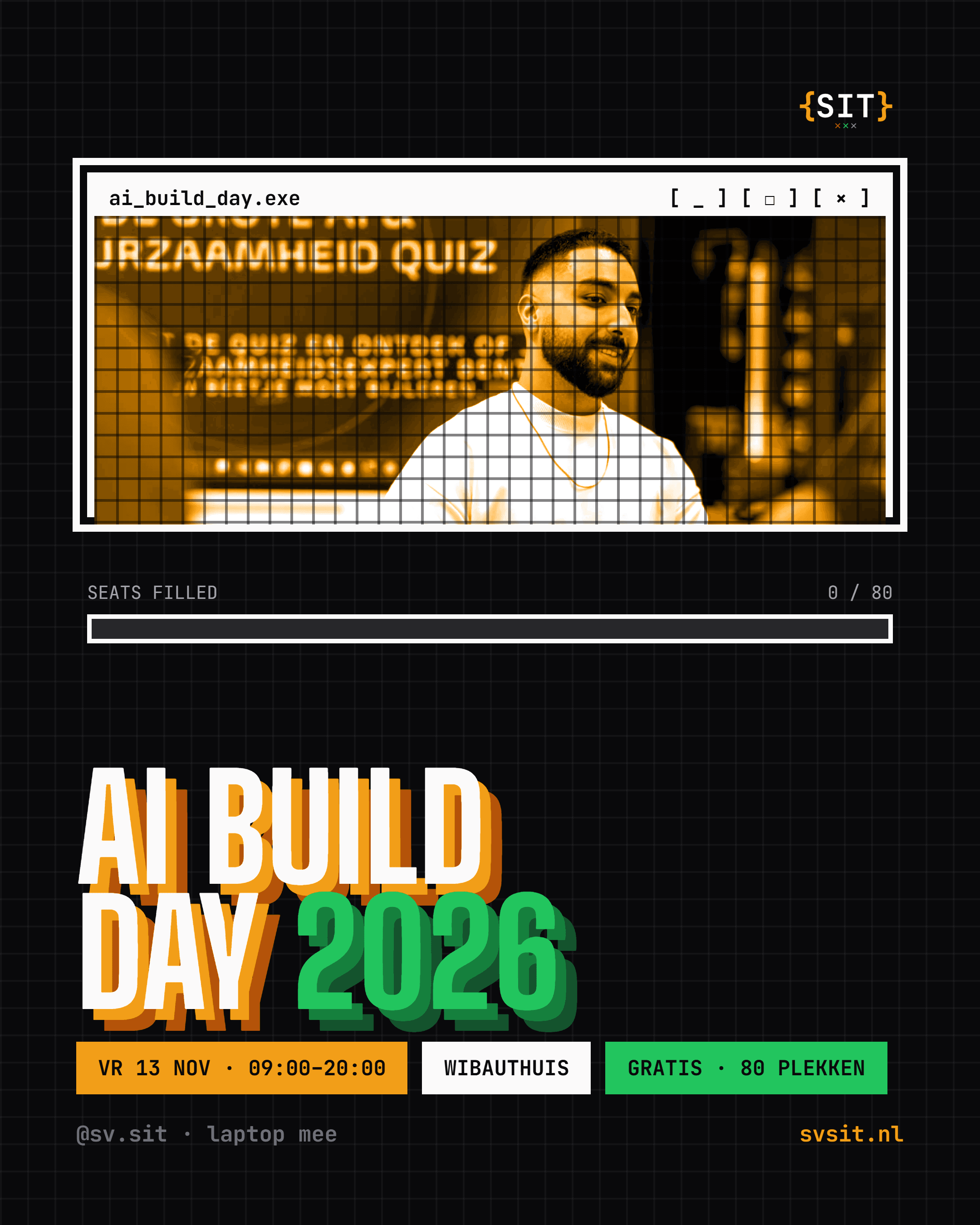 Poster van SIT AI Build Day 2026