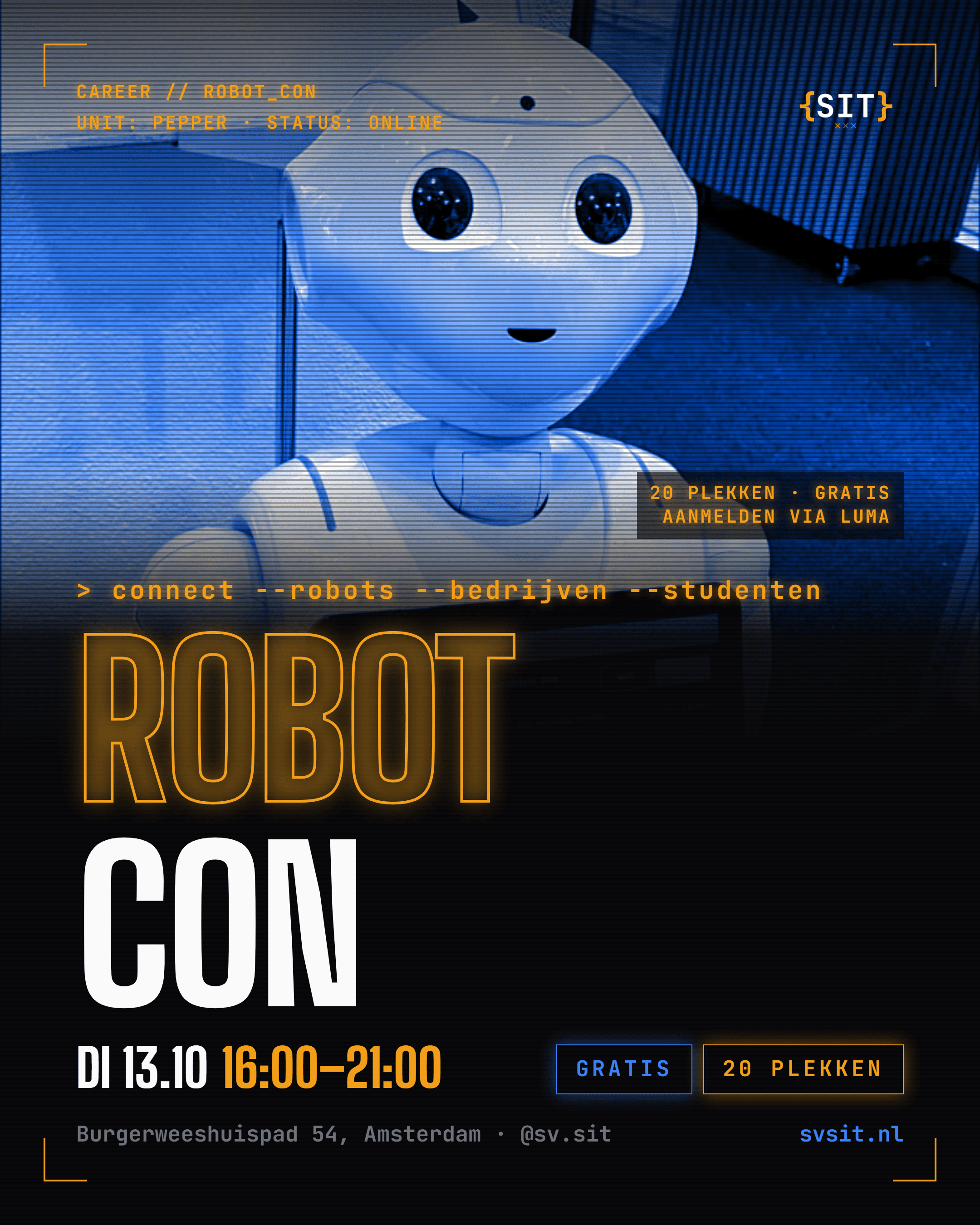 Poster van ROBOT CON