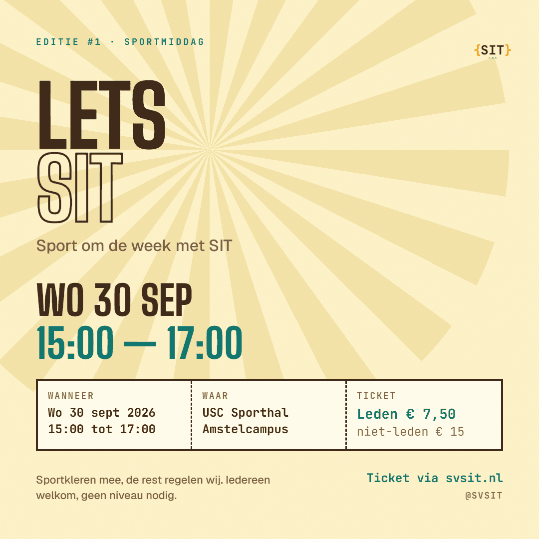 Poster van SPORT Event
